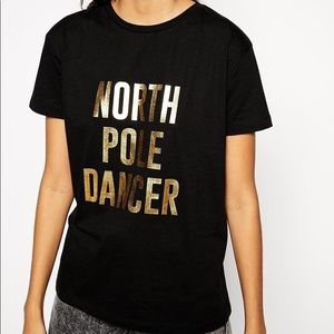 ASOS ‘North Pole Dancer’ Tee size 2